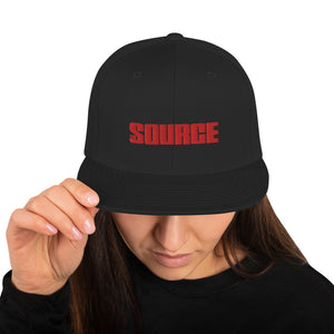 The Source Logo Snapback Hat