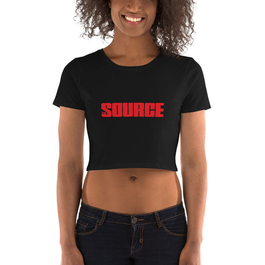 The Source Logo Women’s Crop Tee