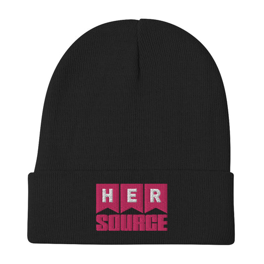 HERSource Logo Embroidered Beanie